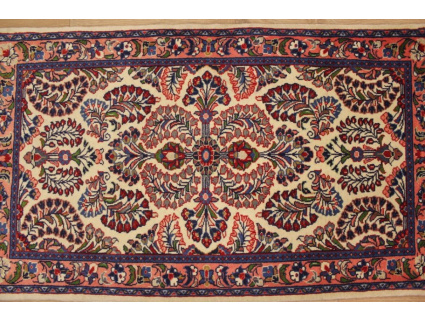 Persian carpet "Sarough"Wool Carpet 137x68 cm