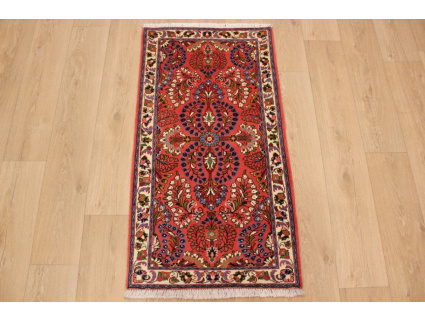 Persian carpet "Sarough" Wool Carpet 125x67 cm