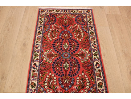 Persian carpet "Sarough" Wool Carpet 125x67 cm