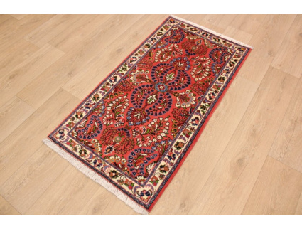 Persian carpet "Sarough" Wool Carpet 125x67 cm