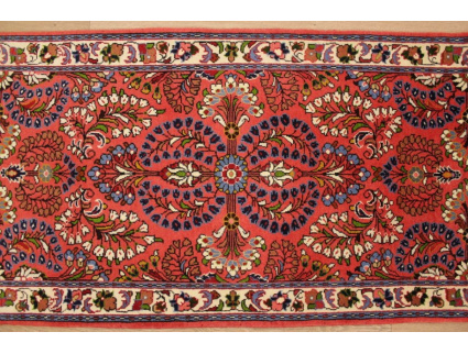 Persian carpet "Sarough" Wool Carpet 125x67 cm