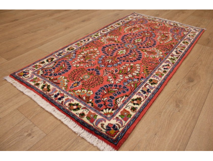 Persian carpet "Sarough" Wool Carpet 125x67 cm