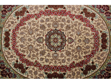 Persian carpet "Ghom" pure Silk rug 120x80 cm