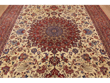 Feiner Antiker Perserteppich Isfahan Shoureshi 400x304 cm