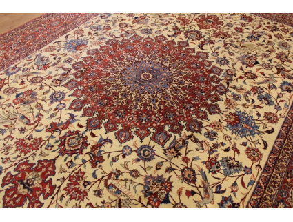 Feiner Antiker Perserteppich Isfahan Shoureshi 400x304 cm