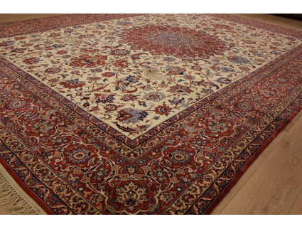 Feiner Antiker Perserteppich Isfahan Shoureshi 400x304 cm