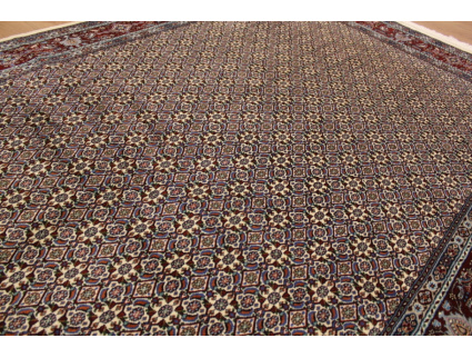 Persian carpet "Moud" with silk 285x200 cm Beige