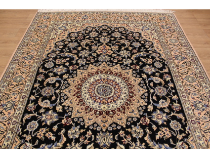 Persian carpet "Nain" 9la with Silk 300x200 cm