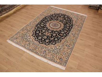 Persian carpet "Nain" 9la with Silk 300x200 cm