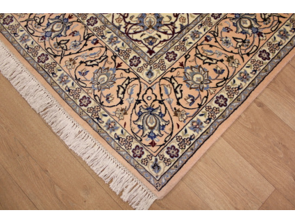 Persian carpet "Nain" 9la with Silk 300x200 cm