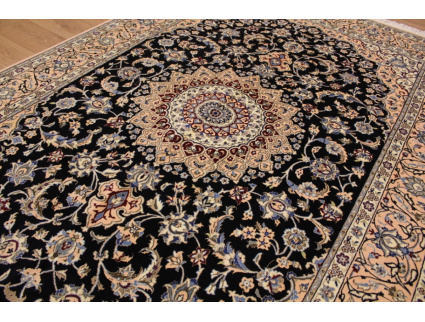 Persian carpet "Nain" 9la with Silk 300x200 cm