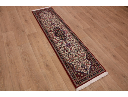 Perser Teppich "Gom" Läufer 188x50 cm Beige