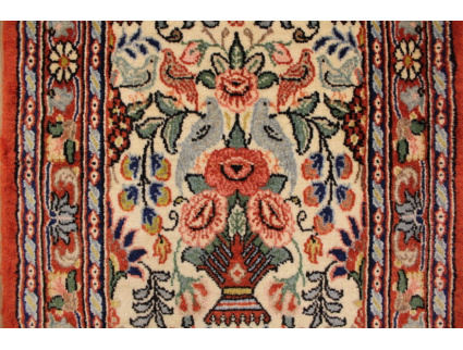 Persian carpet Runner Waramin with silk 170x50 cm