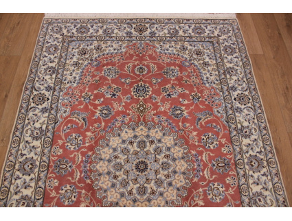 Persian carpet Nain 9la with silk 244x160 cm