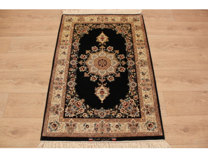 Persian carpet "Isfahan" with silk 126x85 cm