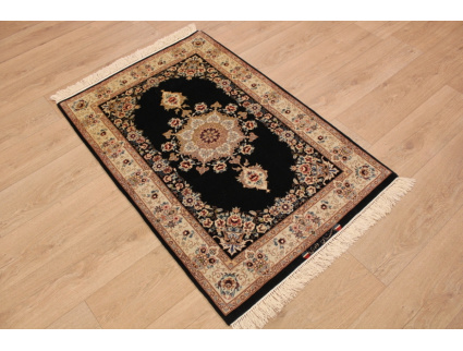 Perser Teppich "Isfahan" mit Seide 126x85 cm