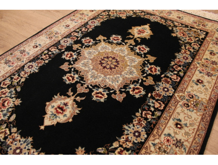 Perser Teppich "Isfahan" mit Seide 126x85 cm