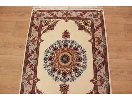 Perserteppich Isfahan Davari Beige 120x80 cm