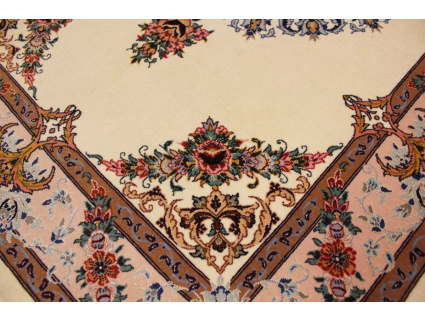 Persian carpet Isfahan Davari Beige 120x80 cm 