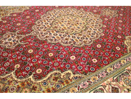 Persian carpet "Taabriz mahi" with Silk 120x85 cm