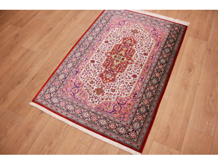 Persian carpet Qum pure Silk 140x100 cm