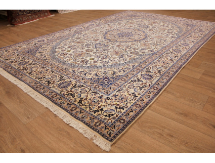 Fine Persian carpet "Nain" 6la with  silk 321x204 cm