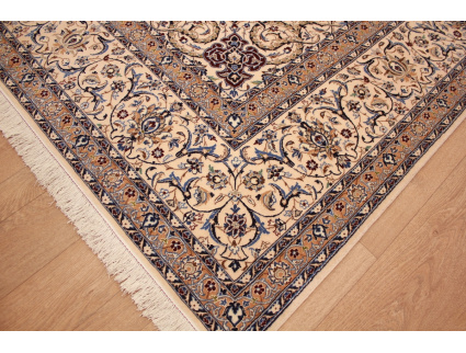 Fine Persian carpet "Nain" 6la with  silk 317x224 cm