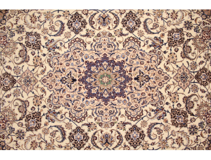 Fine Persian carpet "Nain" 6la with  silk 317x224 cm