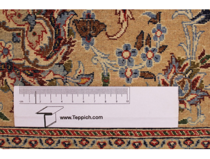 Antique Persian carpet Nain Toudeshk 217x135 cm