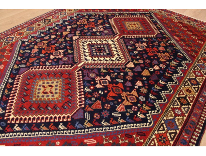 Persian carpet "Yalameh" pure wool 203x152 cm