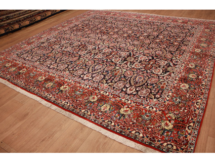 Persian carpet Bidjar square oriental rug 310x302 cm