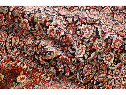 Persian carpet Bidjar square oriental rug 310x302 cm