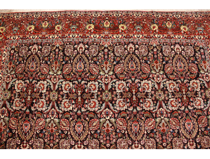 Persian carpet Bidjar square oriental rug 310x302 cm