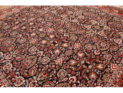 Persian carpet Bidjar square oriental rug 310x302 cm