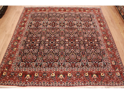 Persian carpet Bidjar square oriental rug 310x302 cm