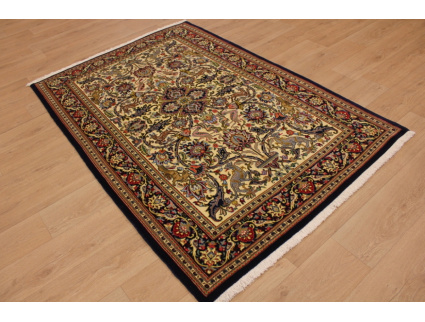 Persian carpet "Ghom" virgin wool 219x135 cm