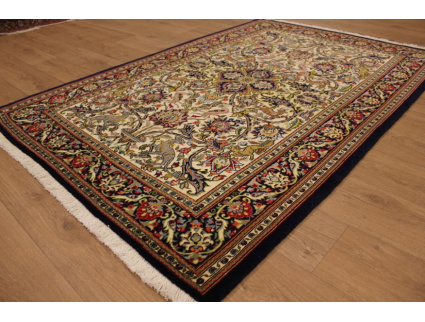 Persian carpet "Ghom" virgin wool 219x135 cm