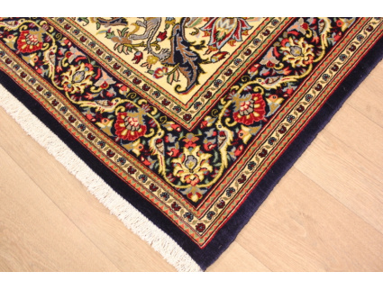 Persian carpet "Ghom" virgin wool 219x135 cm