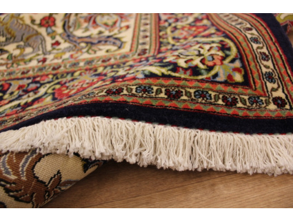 Persian carpet "Ghom" virgin wool 219x135 cm