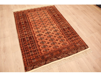 Orientteppich Turkmene Wollteppich 186x131 cm