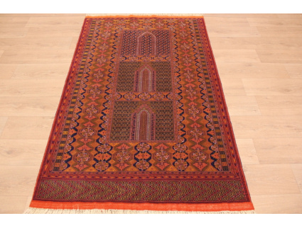 Oriental carpet "Hatschlu" wool 199x127 cm Orange