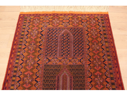 Oriental carpet "Hatschlu" wool 199x127 cm Orange