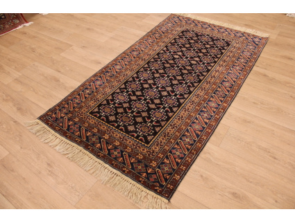 Orientteppich  "Turkmene" Wollteppich 207x114 cm