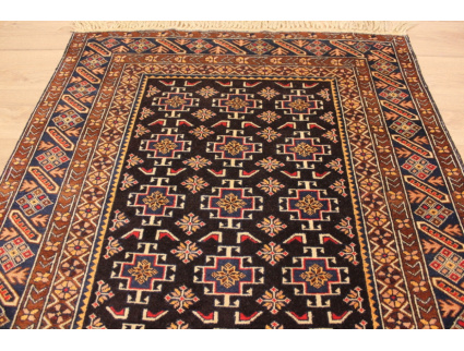 Orientteppich  "Turkmene" Wollteppich 207x114 cm