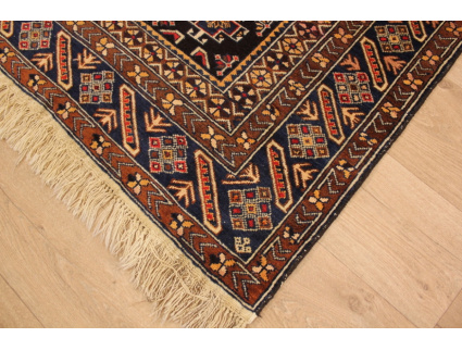 Orientteppich  "Turkmene" Wollteppich 207x114 cm