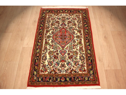 Persian carpet "Ghom" virgin wool 122x77 cm