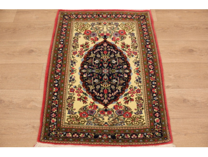 Persian carpet "Ghom" virgin wool 108x80 cm