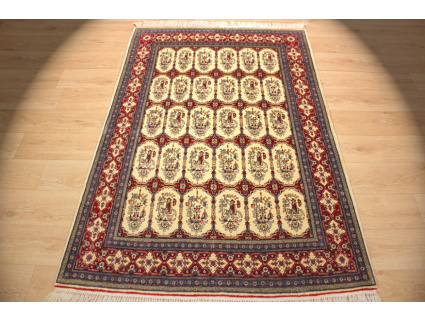 Persian carpet Kashan pure wool 202x134 cm