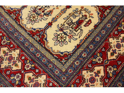 Persian carpet Kashan pure wool 202x134 cm