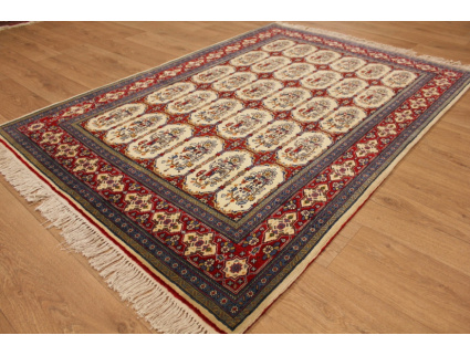 Persian carpet Kashan pure wool 202x134 cm